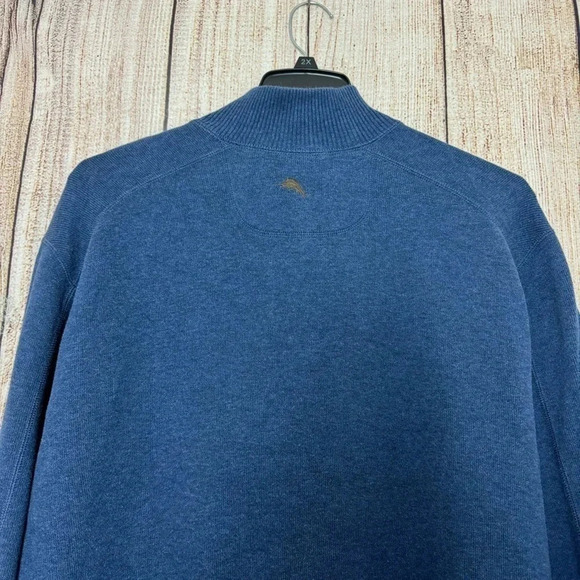 Tommy Bahama Mens Quarte Zip Reversible pullover Sweaters size Medium - Picture 4 of 11